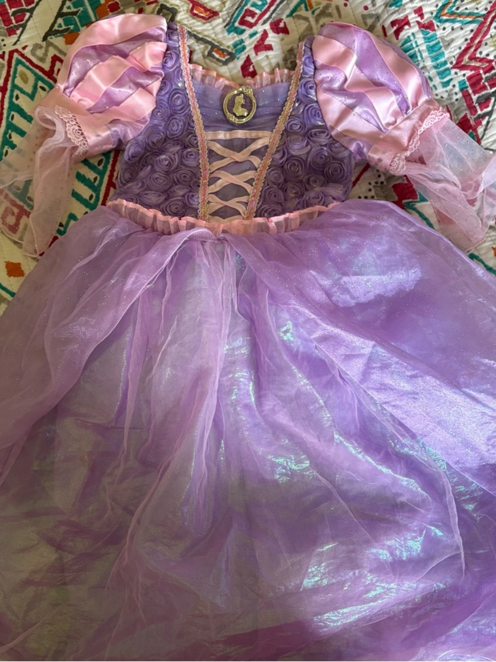 HTF Disney Store Rapunzel Dress size 5/6